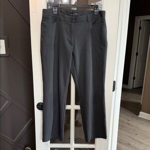 OOBE Charcoal Gray Dress Pants Tailored Trousers Uniform Size 12/29